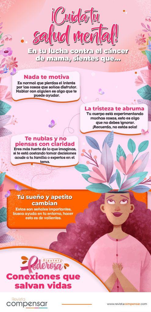 cancer de mama cuida tu salud mental