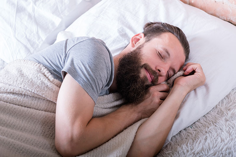 hombre durmiendo